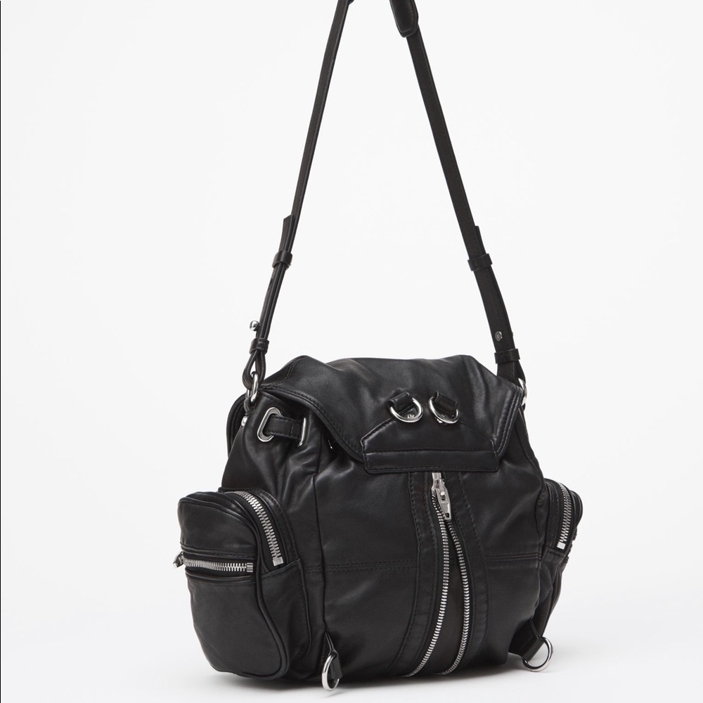 Alexander Wang Mini Marti Backpack with Rhodium - Picture 2 of 8